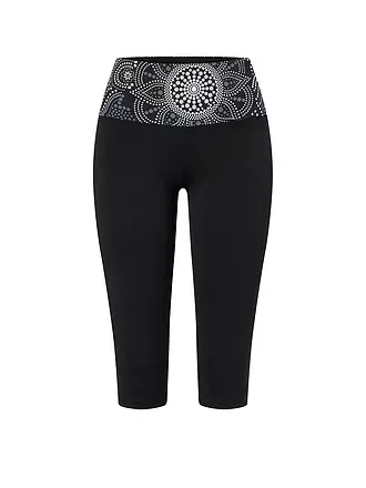 THE SPIRIT OF OM | Damen Yogatight Capri Madhya 3/4 | 